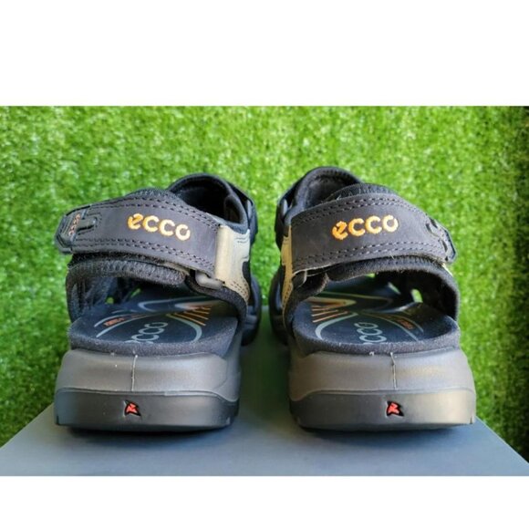 NIB MEN’S ECCO YUCATAN BLACK WATER SANDALS - 069564-50034 main image 4